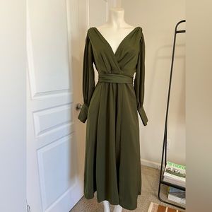 Banana Republic Celestial Blouson Maxi Dress Women’s Petite 6